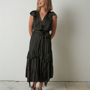Ulla Johnson Abella Dress Forest Sz 6